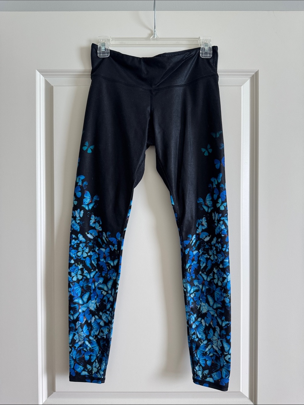 ALO Yoga Butterfly Leggings Black/Blue